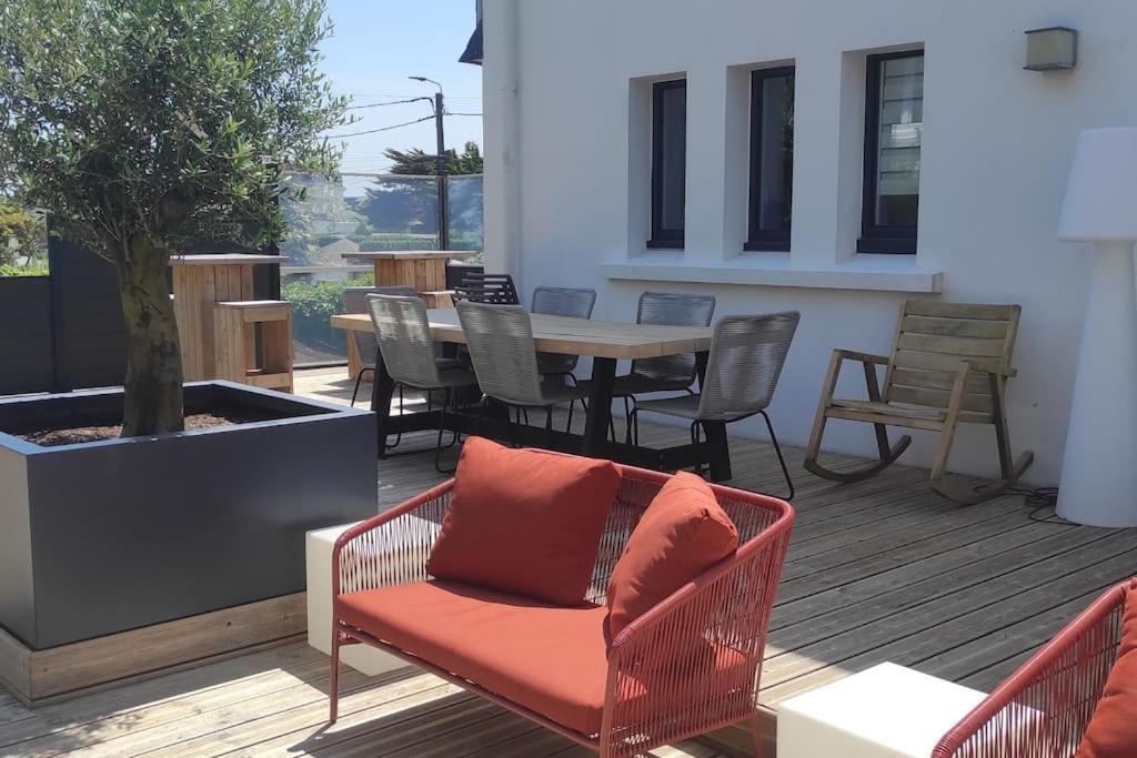 Superbe Maison Familiale A 50 M De La Plage Concarneau Exterior foto